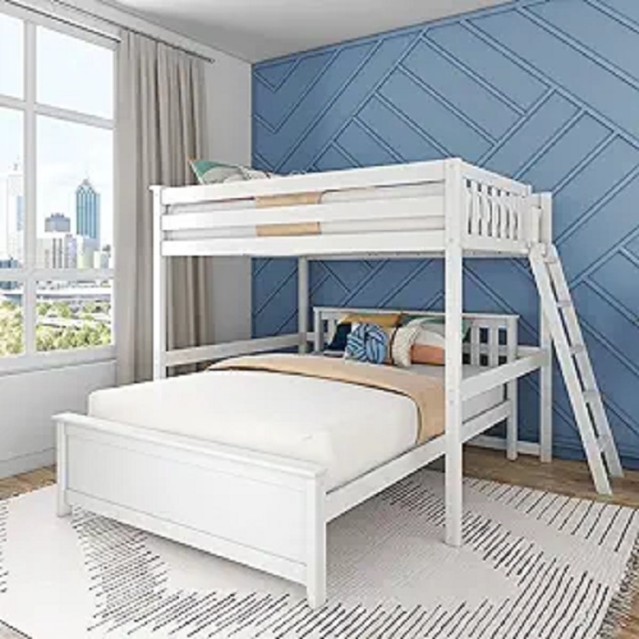 Space Saving Solution Queen Bunk Beds For Functional Decor